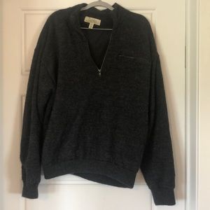Navy Wool Sweater